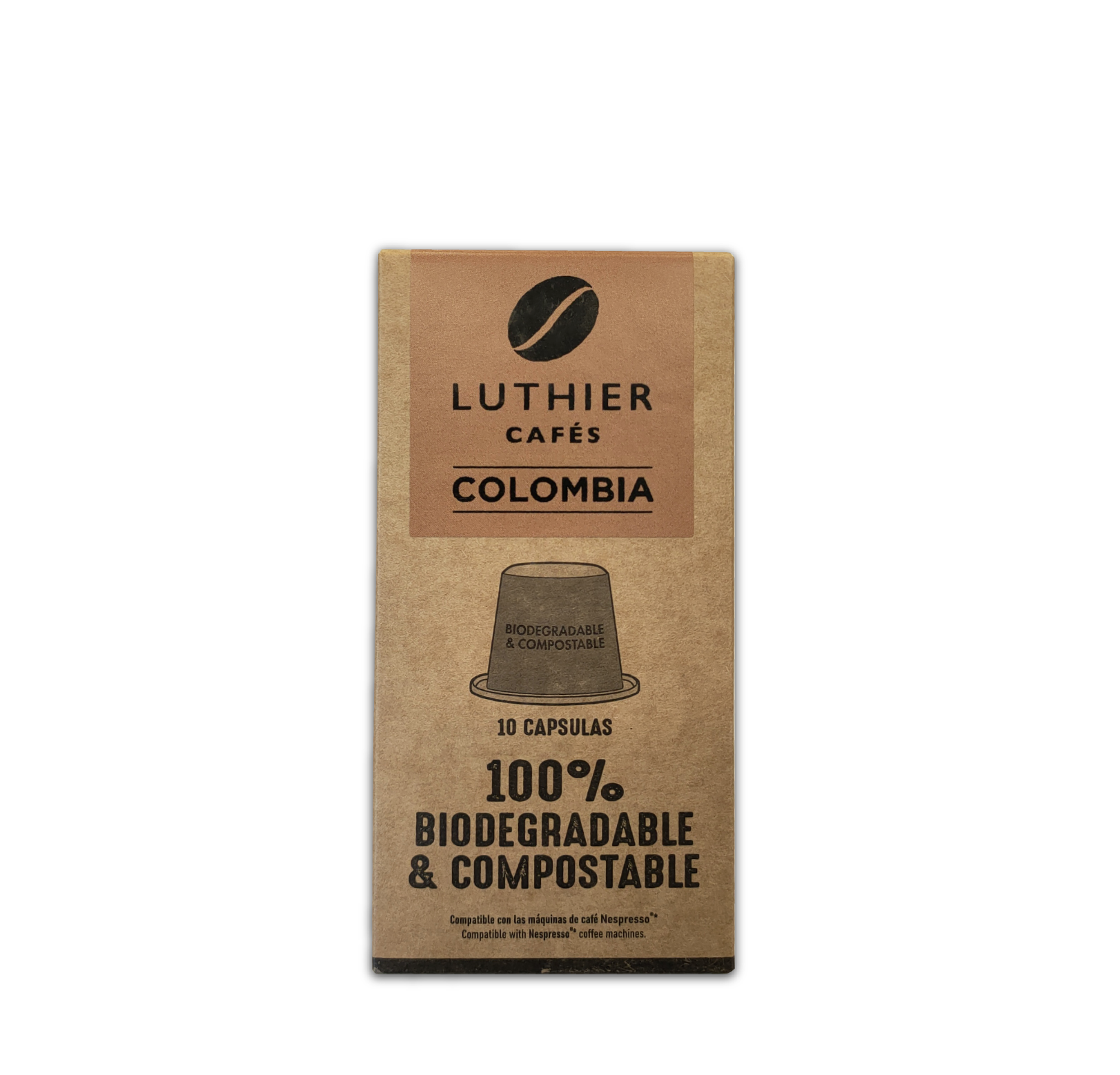Cápsulas Luthier biodegradables
